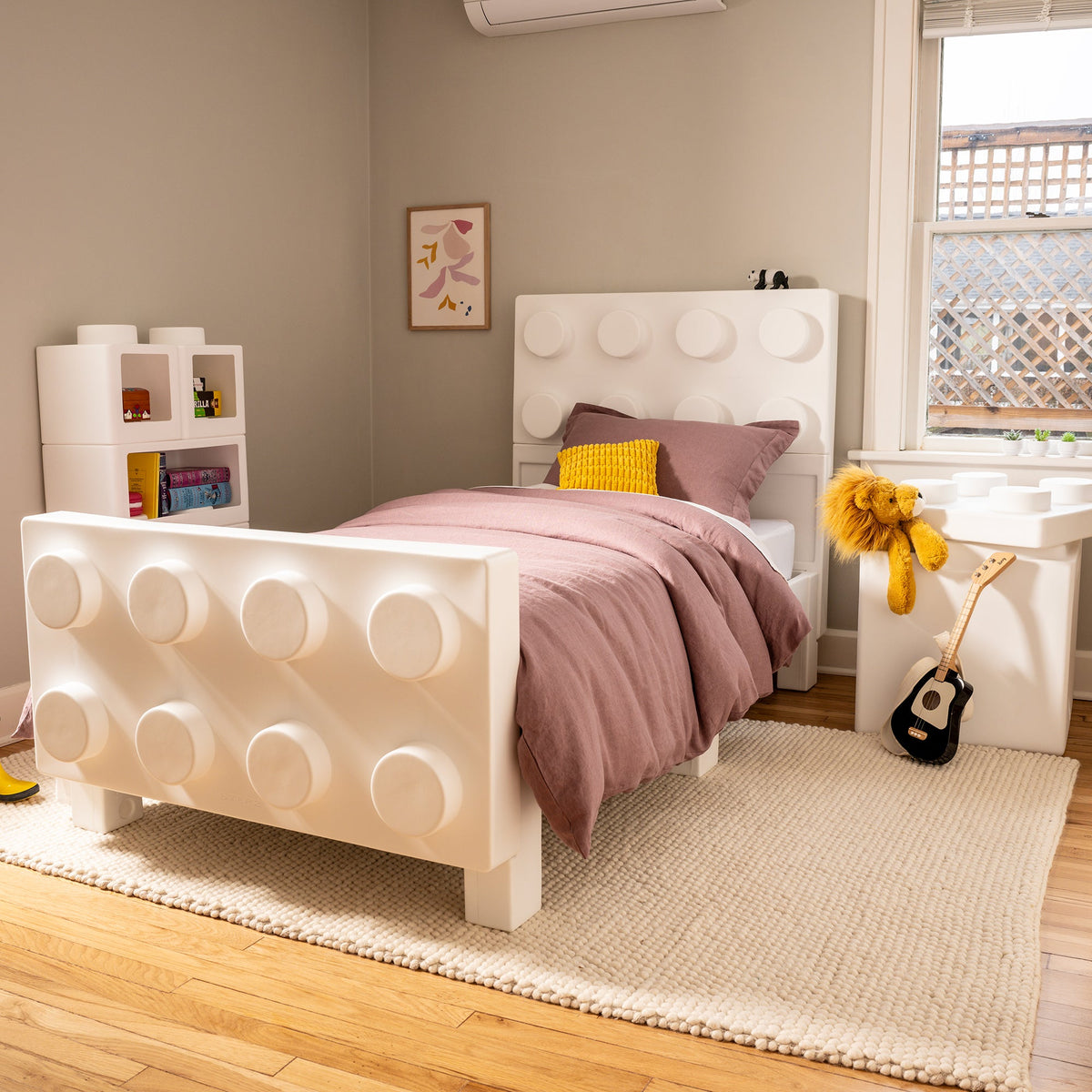 Contemporary Builders Twin Bed