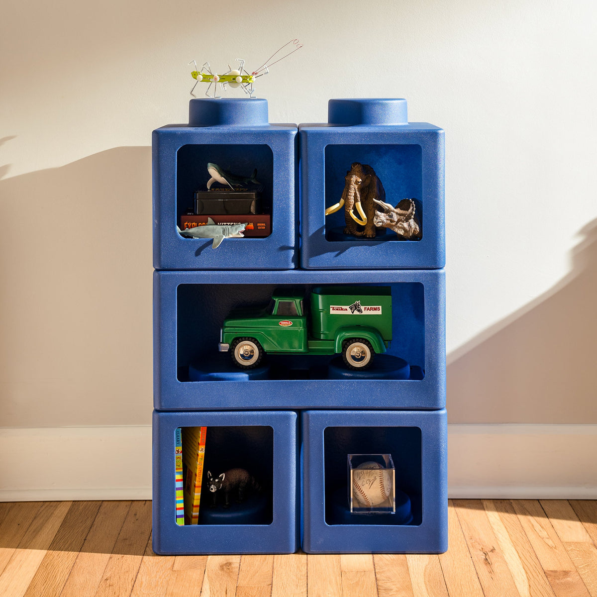Contemporary Builders Stackable Storage Cubes